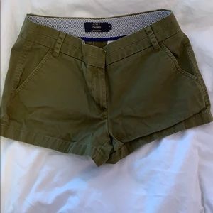 J.Crew khaki chino shorts